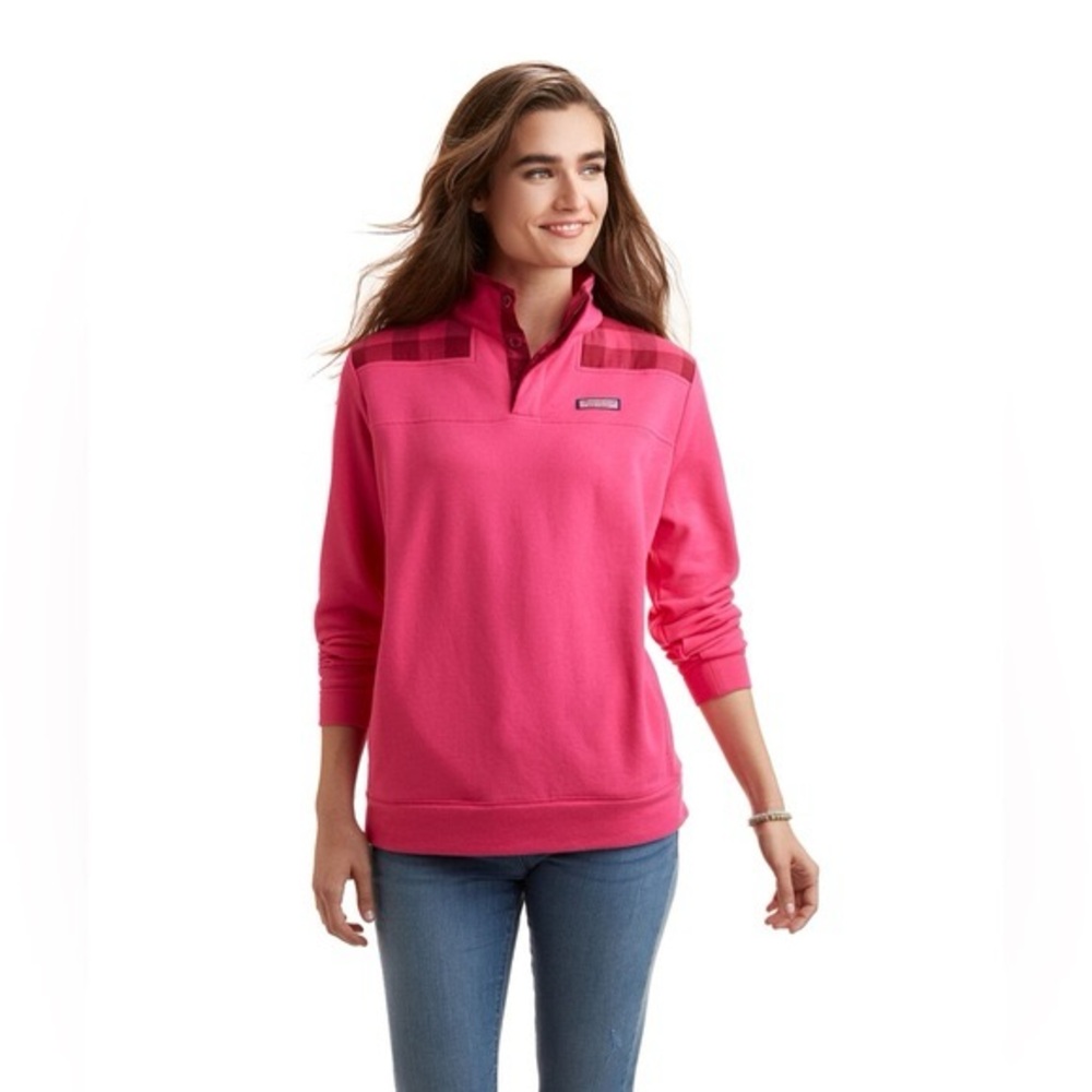 <3 Vineyard Vines Buffalo Check Relaxed Button Through Shep Shirt